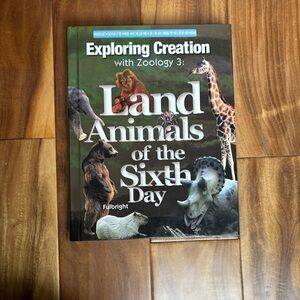 Like new, Exploring Creation with Zoology, hardcover textbook